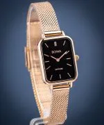 BOWA Dubai Black Rose-Gold Mesh 20 ladies watch