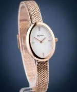 BOWA Oslo White Rose-Gold Mesh 23 ladies watch