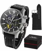 Vostok Europe Expedition North Pole Polar Puppy Solar Power Chronograph Limited Edition SET watch