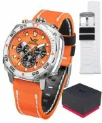 Vostok Europe Systema Periodicum Neon Chronograph SET Limited Edition gents watch