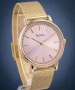 BOWA Rio Rose-Gold Gold Mesh 38 ladies watch