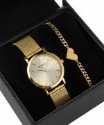 BOWA Tokyo Full Gold Mesh 33 Gift Set (watch + bracelet)