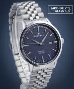 DESTELL Pictor Blue Silver Steel Sapphire watch