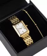 BOWA Barcelona White Gold Steel 23 Gift Set ladies watch