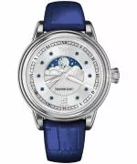 Aviator Moonflight Gemstone Edition Silver Blue Sapphire Limited Edition ladies watch