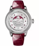 Aviator Moonflight Gemstone Edition Silver Red Ruby Limited Edition ladies watch