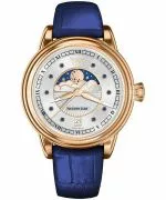 Aviator Moonflight Gemstone Edition Silver Blue Sapphire Limited Edition ladies watch