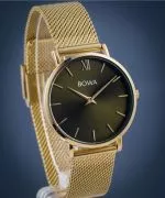 BOWA London Green-Gold Mesh 33 women's watch