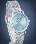BOWA Milan Ice-Blue Silver Mesh 34 watch