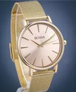 BOWA Praha Pink-Gold Mesh 38 watch