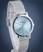 BOWA Tokyo Ice-Blue Silver Mesh 33 watch