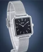 BOWA Vienna Black Silver Mesh 29 watch