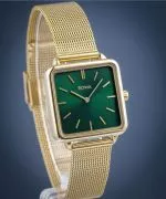 BOWA Vienna Green Gold Mesh 29 watch