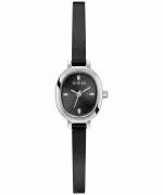 Guess Ladies Black Silver Tone ladies watch