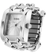 Guess Bejeweled Mod Heavy Metal ladies watch