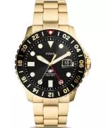 Fossil Blue GMT watch