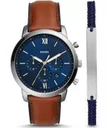 Fossil Neutra Chronograph Gift Set Men's Watch