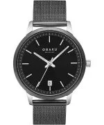 Obaku Salvie Charcoal gents watch