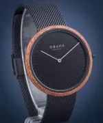 Obaku Trae Charcoal watch