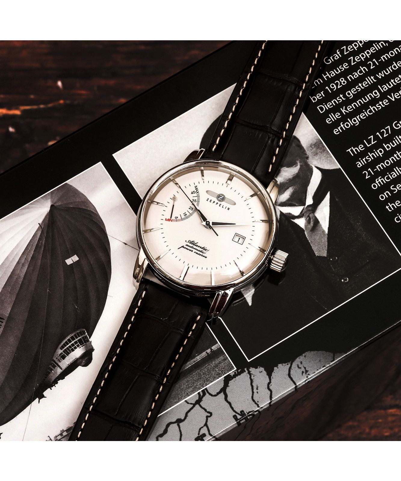 Zeppelin Atlantic 84624 Orologio automatico 41 mm