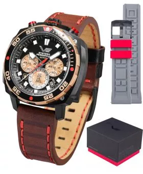 Vostok Europe Systema Periodicum Boron Chronograph SET Limited Edition gents watch