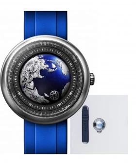 Ciga Design Blue Planet GPHG Titanium watch