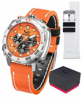 Vostok Europe Systema Periodicum Neon Chronograph SET Limited Edition gents watch