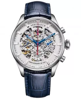 Aerowatch Les Grandes Classiques Anniversary Edition Skeleton Automatic Men's Watch
