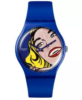Swatch MoMA Girl by Roy Lichtenstein watch