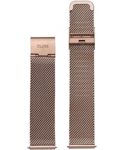 Cluse Minuit Mesh Rose Gold 16 mm Watch Band