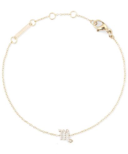 Daniel Wellington Crystal Zodiac Chain Gold Scorpio bracelet