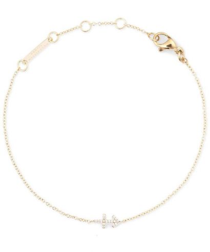 Daniel Wellington Crystal Zodiac Chain Gold Sagittarius bracelet