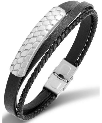 Men's bracelet Pierre Ricaud Black
