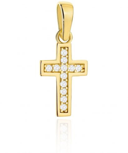 Bonore Cross - Gold 585 - Cubic Zirconia