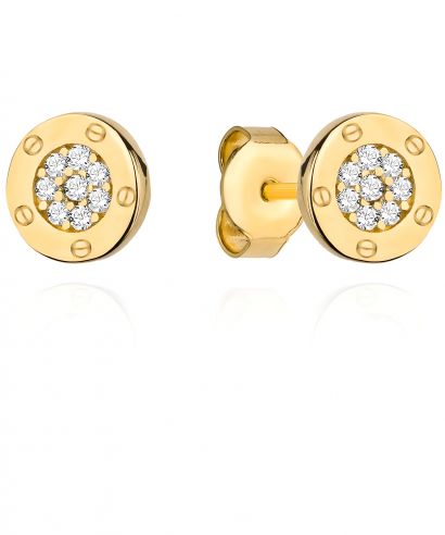 Bonore - Gold 585 - Cubic Zirconia earrings