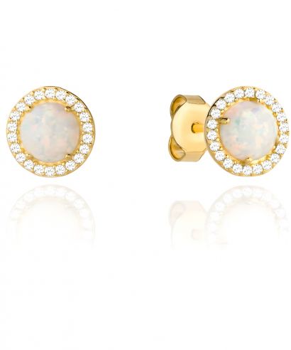 Bonore - Gold 585 - Cubic Zirconia earrings