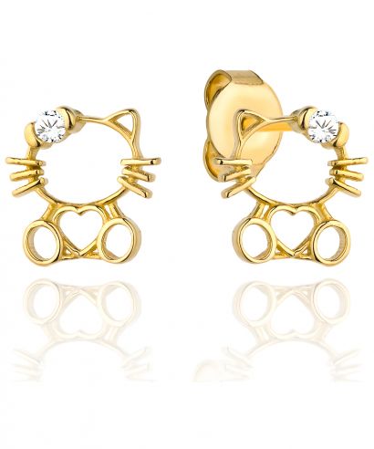 Bonore - Gold 585 - Cubic Zirconia earrings