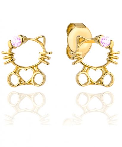 Bonore - Gold 585 - Cubic Zirconia earrings