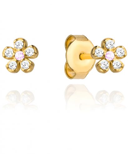 Bonore - Gold 585 - Cubic Zirconia earrings