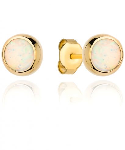 Bonore - Gold 585 - Opal earrings