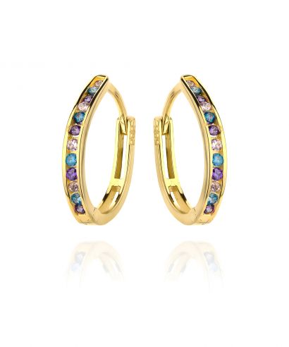 Bonore - Gold 585 - Cubic Zirconia earrings