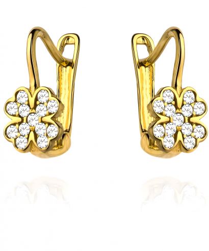 Bonore - Gold 585 - Cubic Zirconia earrings