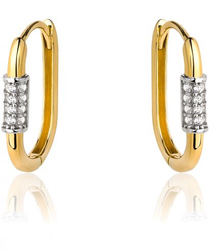 Bonore - Gold 585 - Cubic Zirconia earrings