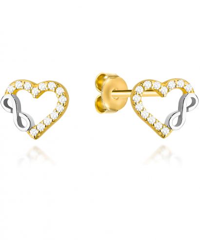 Bonore - Gold 585 - Cubic Zirconia earrings