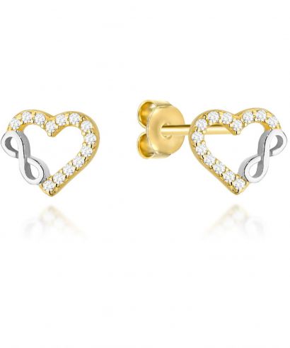 Bonore - Gold 585 - Cubic Zirconia earrings