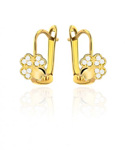 Bonore - Gold 585 - Cubic Zirconia earrings