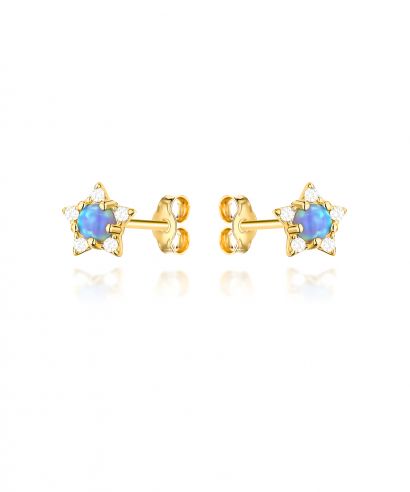 Bonore - Gold 585 - Cubic Zirconia earrings