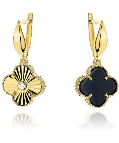 Bonore - Gold 585 - Cubic Zirconia earrings