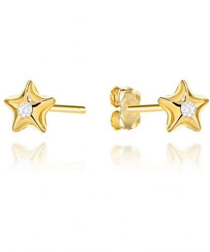 Bonore - Gold 585 - Cubic Zirconia earrings