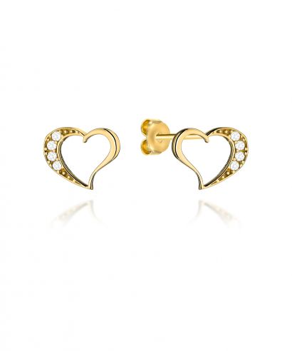 Bonore - Gold 585 - Cubic Zirconia earrings